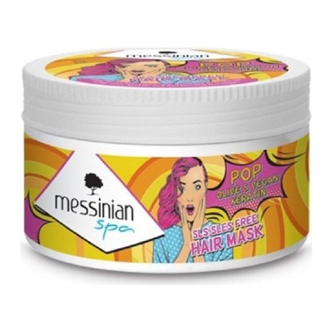 MESSINIAN SPA CONDITIONER POP Olive & Vegan Keratin - Hair Mask - 250ml