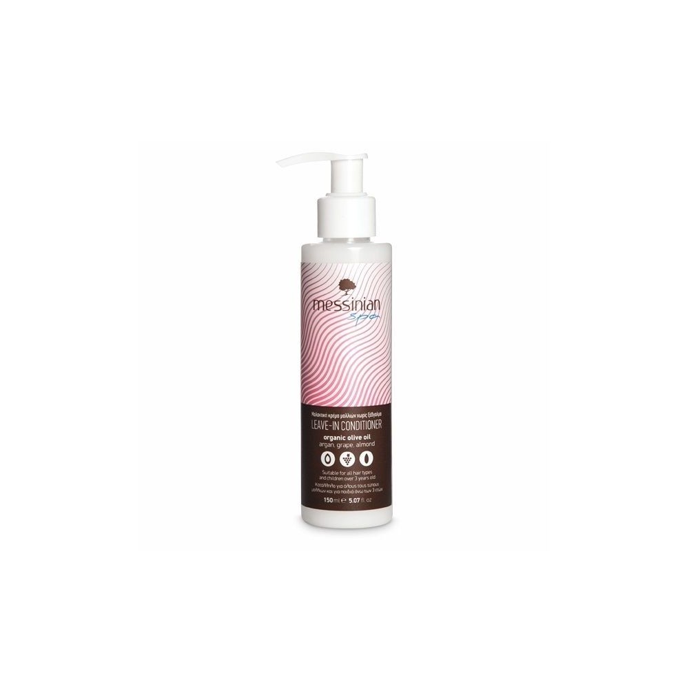 MESSINIAN SPA Leave-in conditioner argan-grape-almond (άργκαν-σταφύλι-αμύγδαλο) 150ml