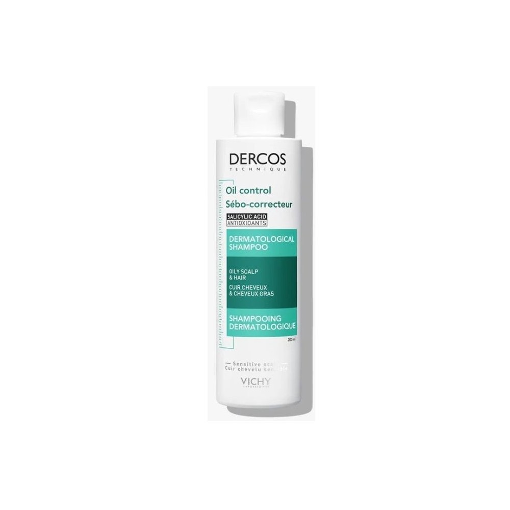 Vichy Dercos Oil Correct Dermatological Shampoo, 200ml
