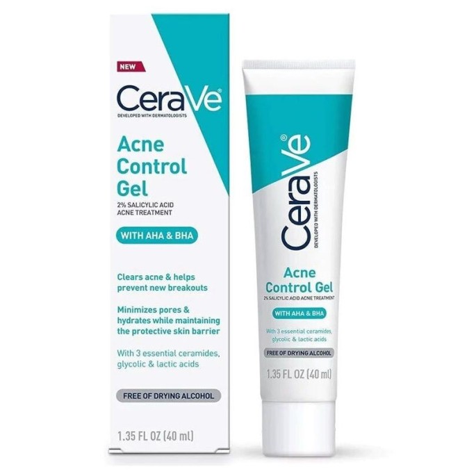 CeraVe AHA BHA SERUM Gel Προσώπου Νυκτός με Ceramides  T40ML GR
