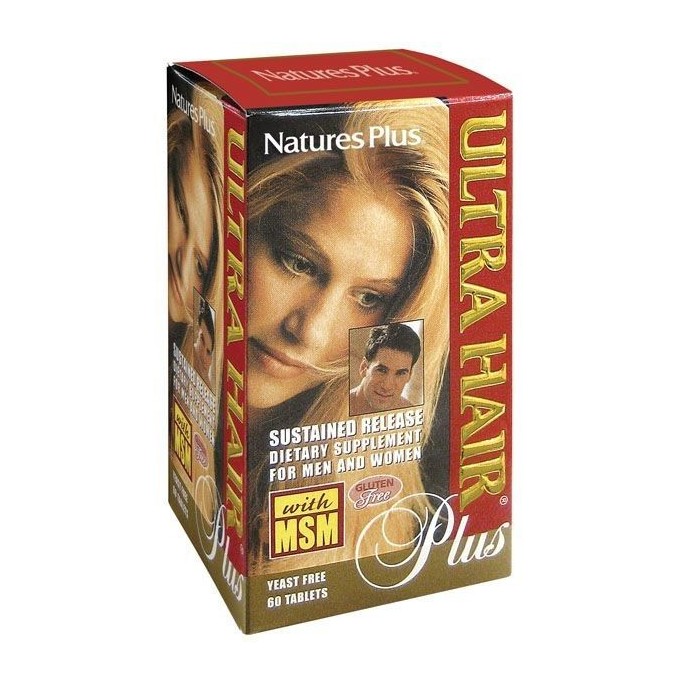 Nature's Plus Ultra Hair Plus 60 tabs