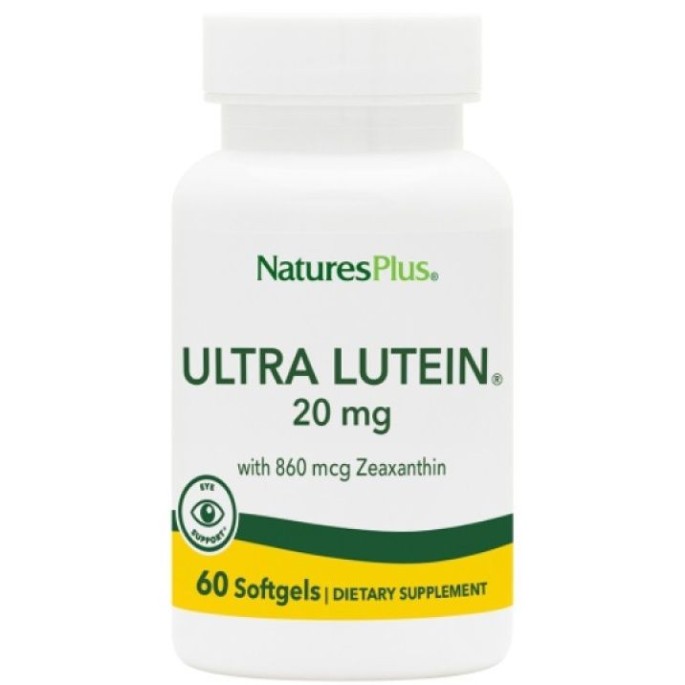 Nature's Plus Ultra Lutein 60 caps