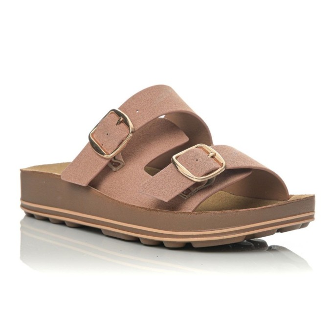 SaveYourFeet Women's Anatomical sandal 5046 Beige