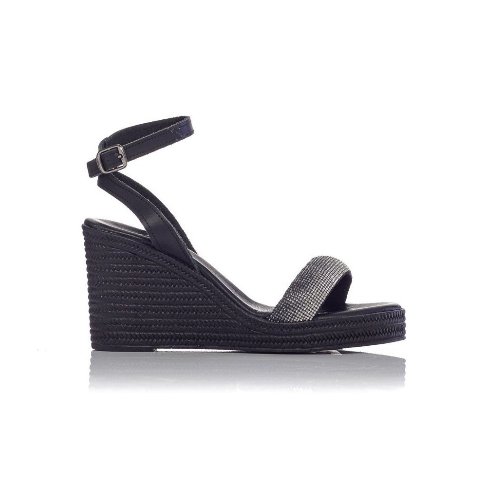 Sunshine Women's anatomical sandal 270021 Black
