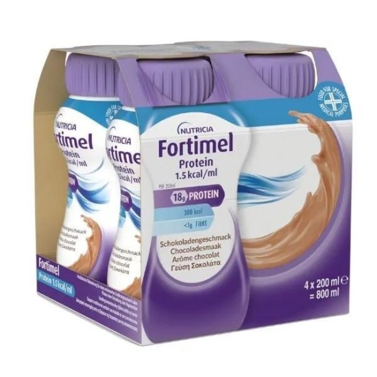 Nutricia Fortimel Extra 4 x 200ml Chocolate