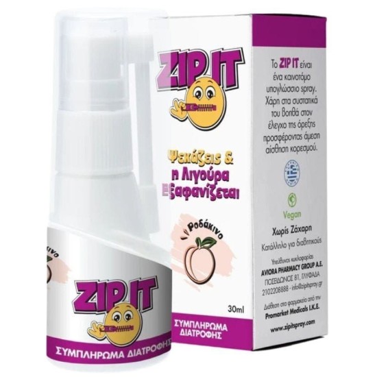Zip It Spray Peach, 30ml