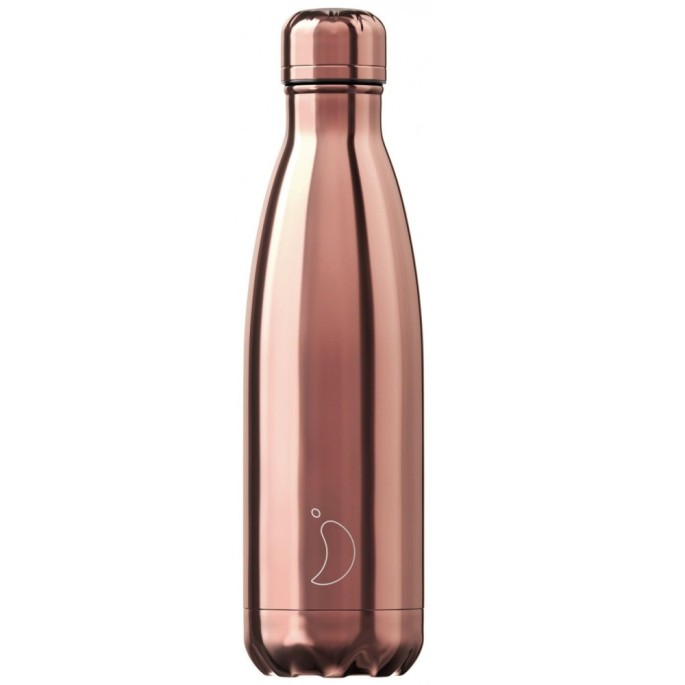 Chilly's Rose-Gold Bottle Reusable 0.5lt