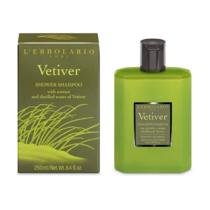 L' Erbolario Vetiver Shower Shampoo 250ml