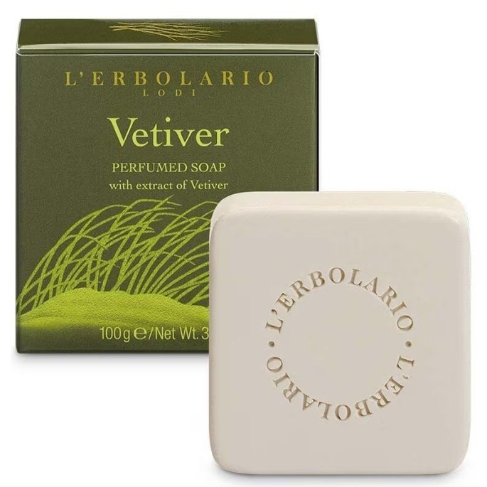 L' Erbolario Vetiver Perfumed Soap 100gr