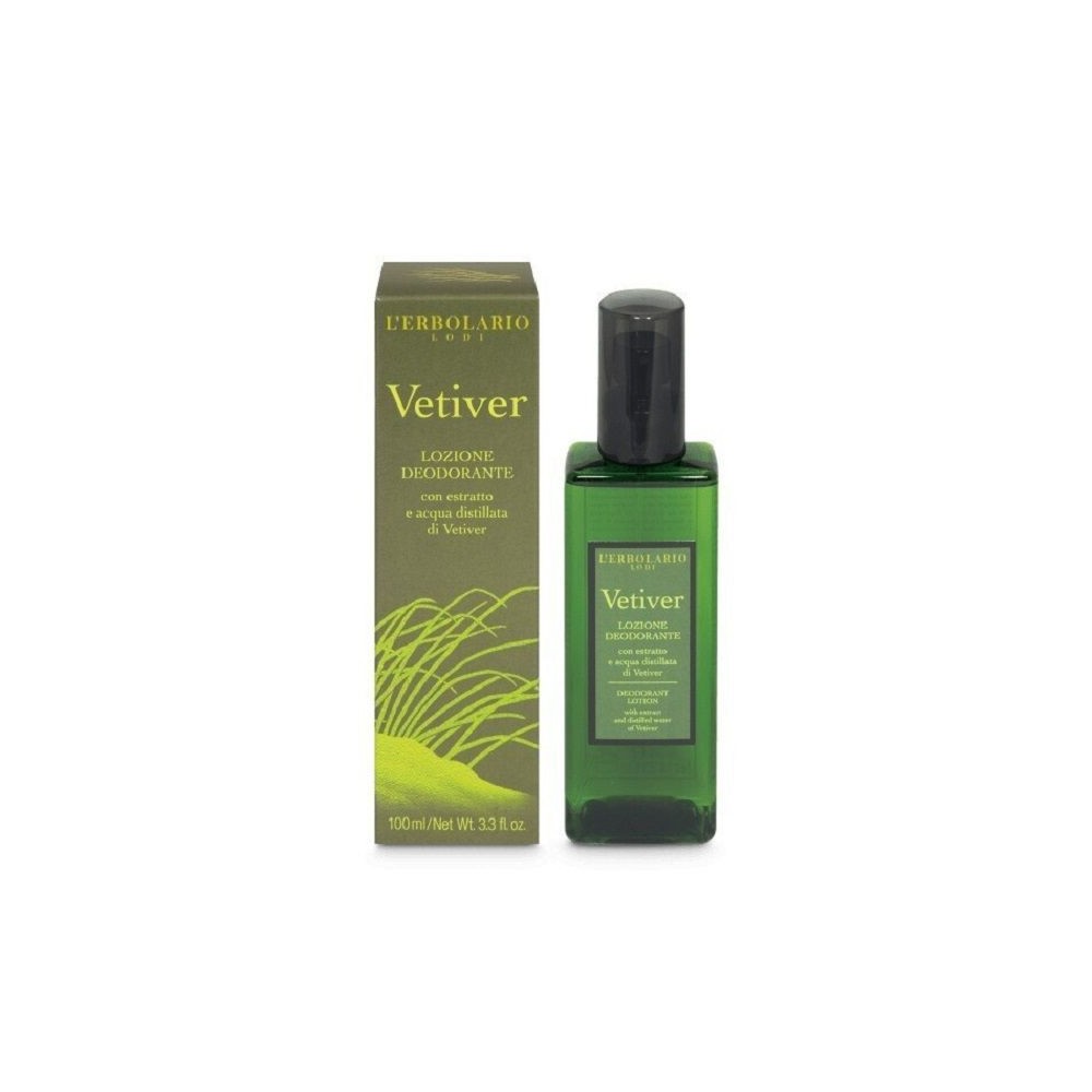 L' Erbolario Vetiver Lotion Deodorant 100ml