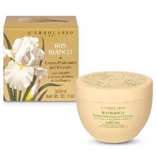 L' Erbolario Iris Bianco Body Cream 300ml