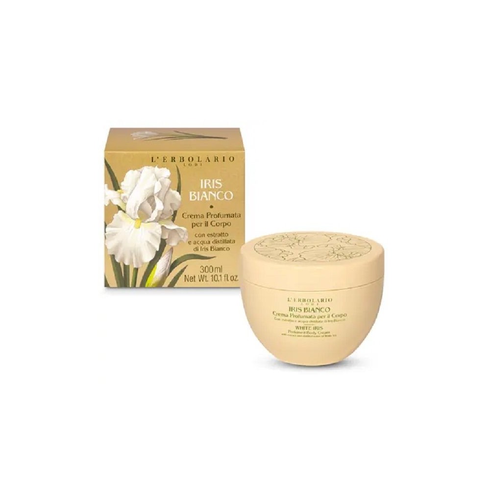 L' Erbolario Iris Bianco Body Cream 300ml