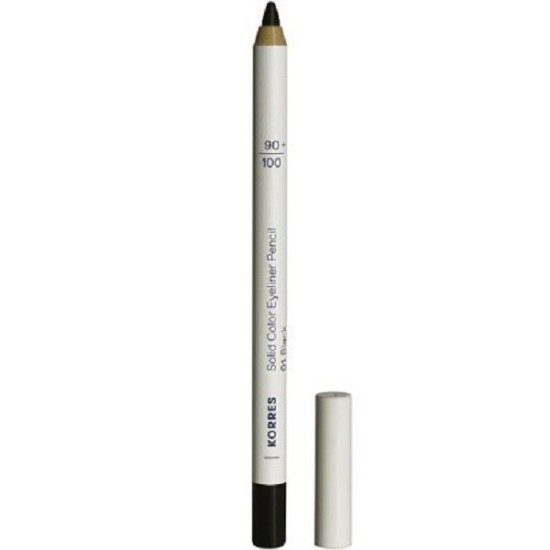 Korres Solid Color Μολύβι Ματιών 01 Black