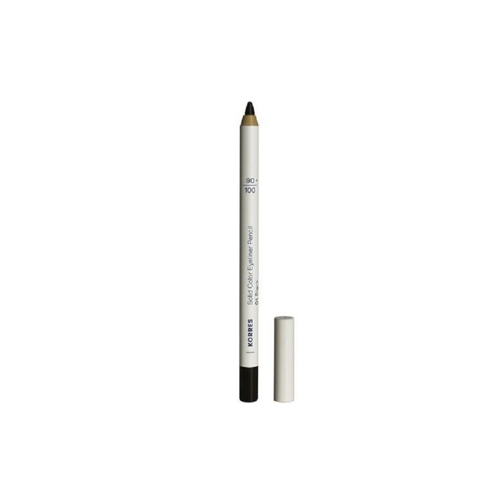 Korres Solid Color Μολύβι Ματιών 01 Black
