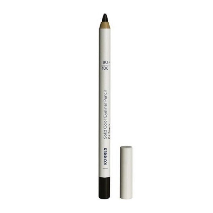 Korres Solid Color Μολύβι Ματιών 01 Black