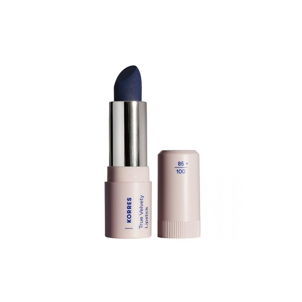 Korres True Velvety Κραγιόν Long Lasting Matte N.80 Aegean Blue 3gr