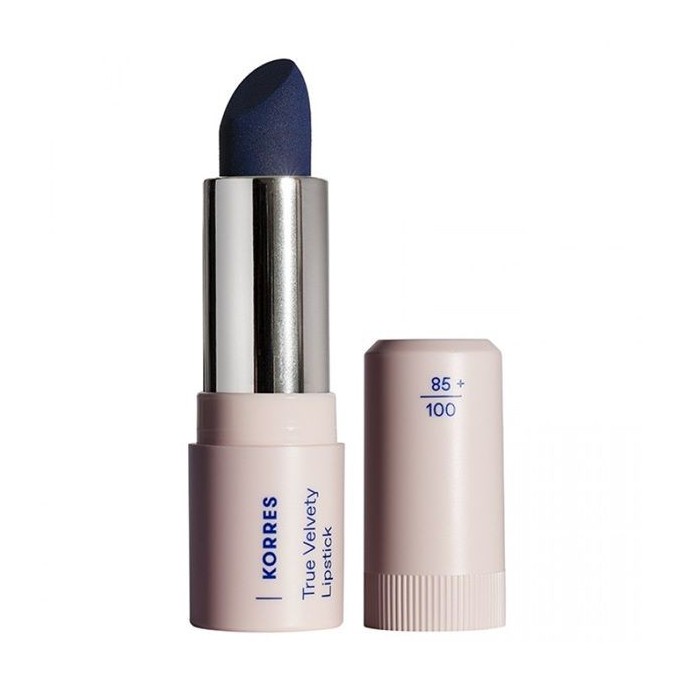 Korres True Velvety Κραγιόν Long Lasting Matte N.80 Aegean Blue 3gr