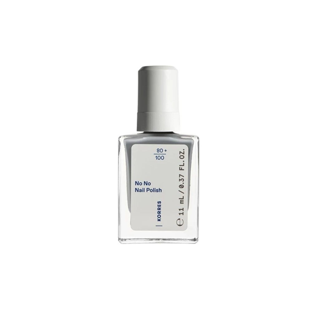 Korres No No Gloss Βερνίκι Νυχιών Μακράς Διαρκείας 75 Foggy Blue 11ml