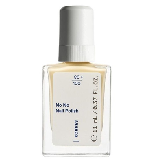 Korres No No Gloss Βερνίκι Νυχιών Μακράς Διαρκείας 32 Pastel Yellow 11ml