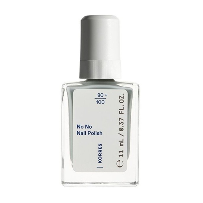 Korres No No Nail Polish 85 Sage Green 11mL / 0.37 FL.OZ.