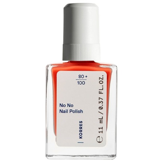 Korres No No Gloss Βερνίκι Νυχιών Μακράς Διαρκείας 43 Summer Peach 11ml