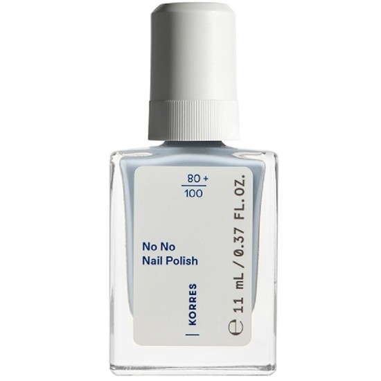 Korres No No Gloss Βερνίκι Νυχιών Μακράς Διαρκείας 72 Pastel Blue 11ml