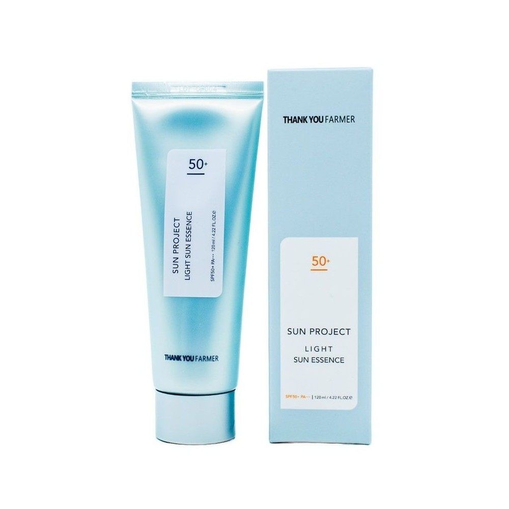 THANK YOU FARMER SUN PROJECT Light Sun  Essence Face and Body SPF50+, 120ml