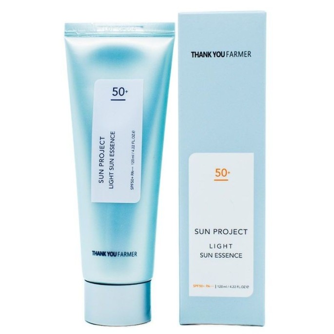 THANK YOU FARMER SUN PROJECT Light Sun  Essence Face and Body SPF50+, 120ml