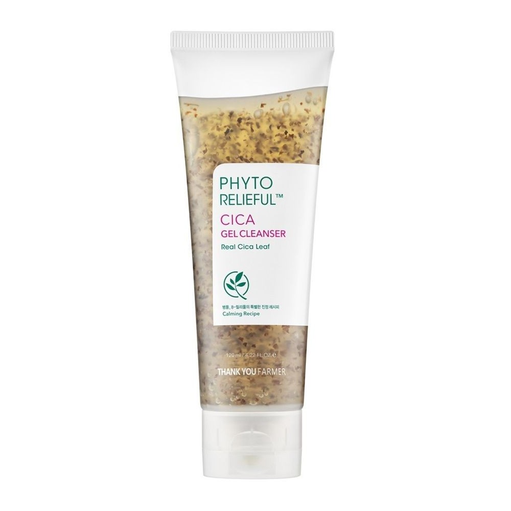 Thank You Farmer Phyto Relieful Cica Gel Gel Καθαρισμού Προσώπου & Ματιών για Ακνεϊκές Επιδερμίδες 120ml