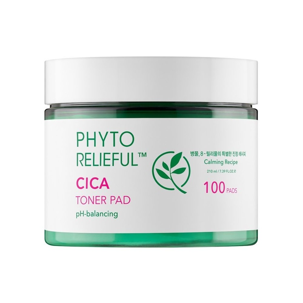 Thank You Farmer Phyto Relieful Cica Toner Pad Pads Τόνωσης Προσώπου 100τμχ