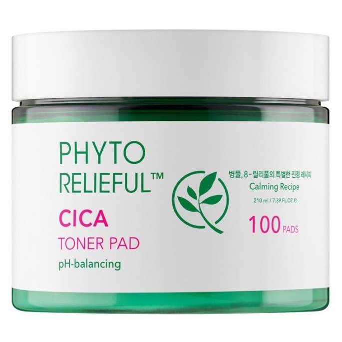 Thank You Farmer Phyto Relieful Cica Toner Pad Pads Τόνωσης Προσώπου 100τμχ