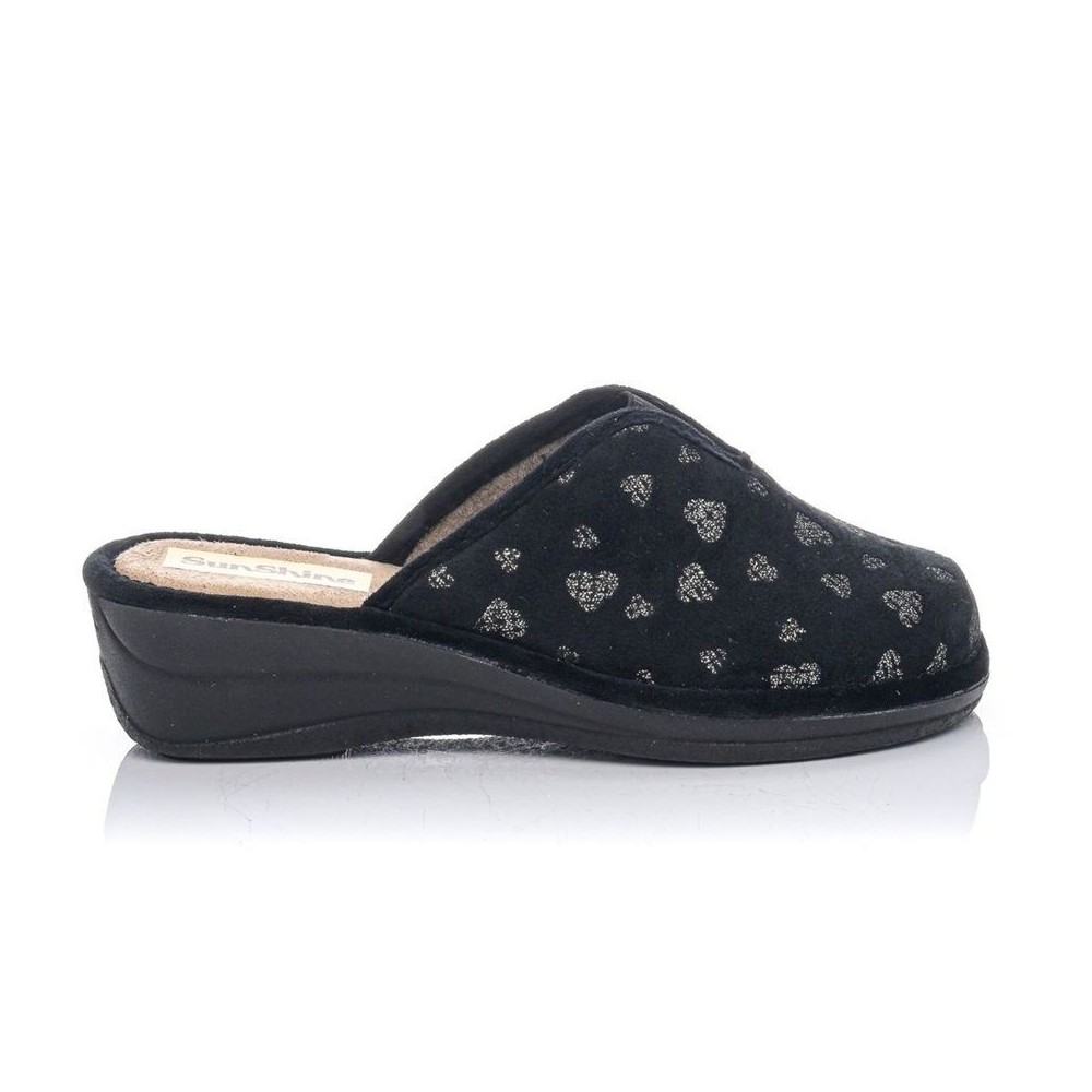 Sunshine Women's anatomical slipper 1150 Black