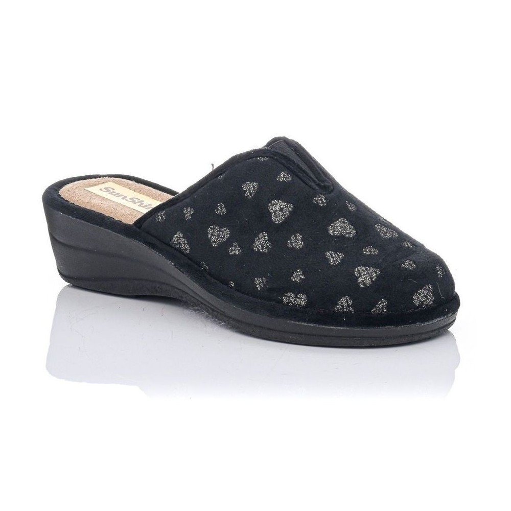 Sunshine Women's anatomical slipper 1150 Black