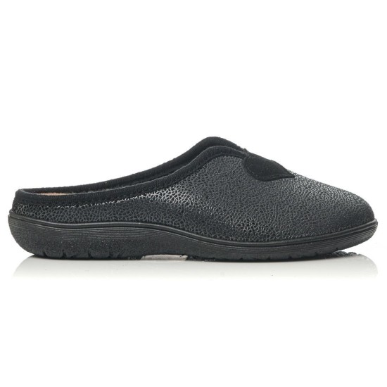 Sunshine Γυναικεία ανατομική παντόφλα 1185 Black