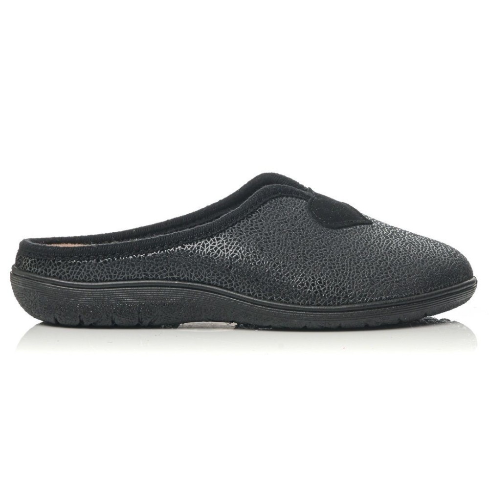 Sunshine Γυναικεία ανατομική παντόφλα 1185 Black