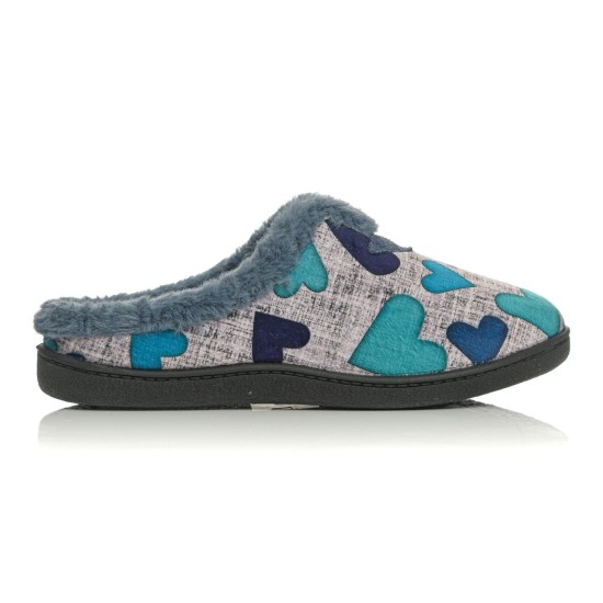 Sunshine Women's anatomical slipper 1199 Blue