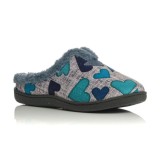 Sunshine Women's anatomical slipper 1199 Blue