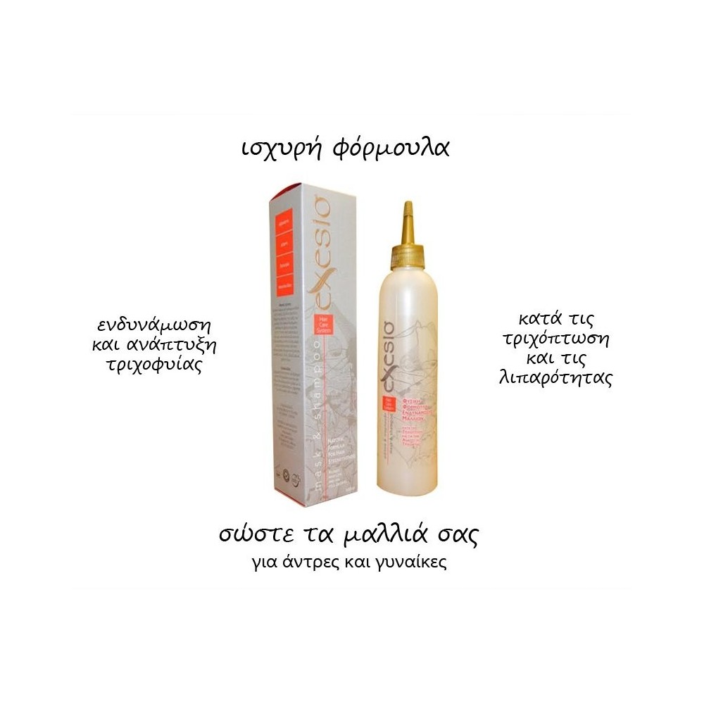 EXESIO SHAMPOO AND HAIR MASK - HAIR LOSS, 500ml
