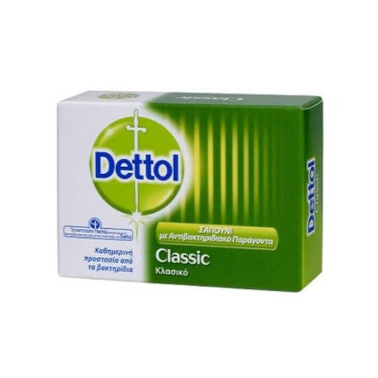 Dettol Classic Antibacterial Bar Soap 100g