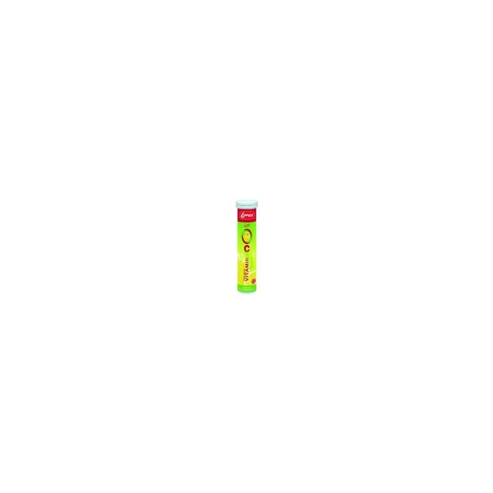 Lanes Multies Vitamin C + Ginseng, 20 Efferv. Tablets-Lemon