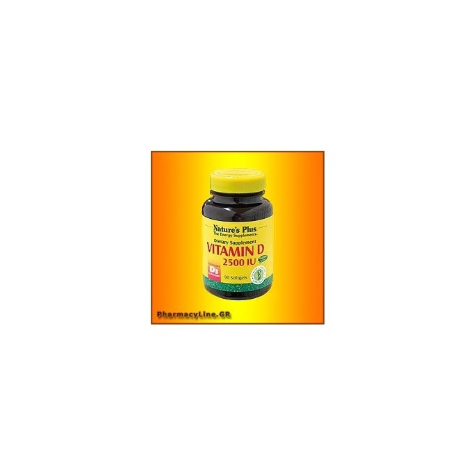 Nature's Plus Vitamin D3 2500 IU 90 caps