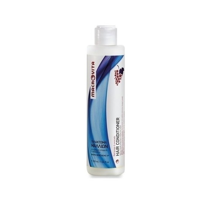 MACROVITA ΓΑΛΑΚΤΩΜΑ ΜΑΛΛΙΩΝ ΜΕ ΚΟΚΚΙΝΟ ΣΤΑΦΥΛΙ 200 ml