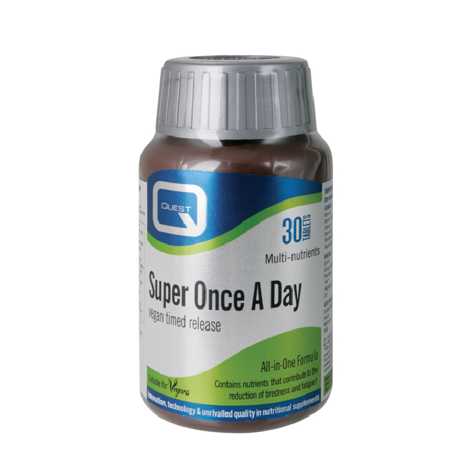 QUEST SUPER ONCE A DAY 30 tabs Timed Release