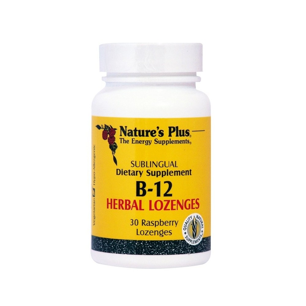 Nature's Plus B-12 1000 mcg(Logenzes) 30 παστίλιες