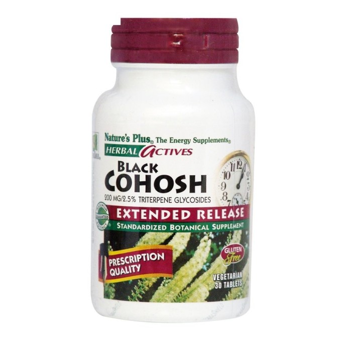 Nature's Plus Black Cohosh extended release 30 tabs