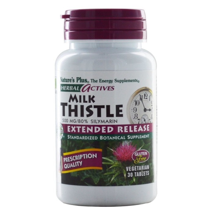 Nature's Plus Milk Thistle extended release 30 tabs