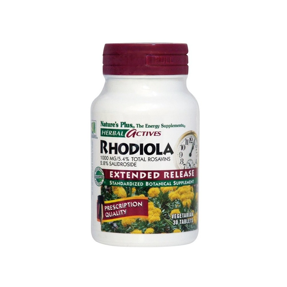 Nature's Plus Rhodiola extended release 30 tabs