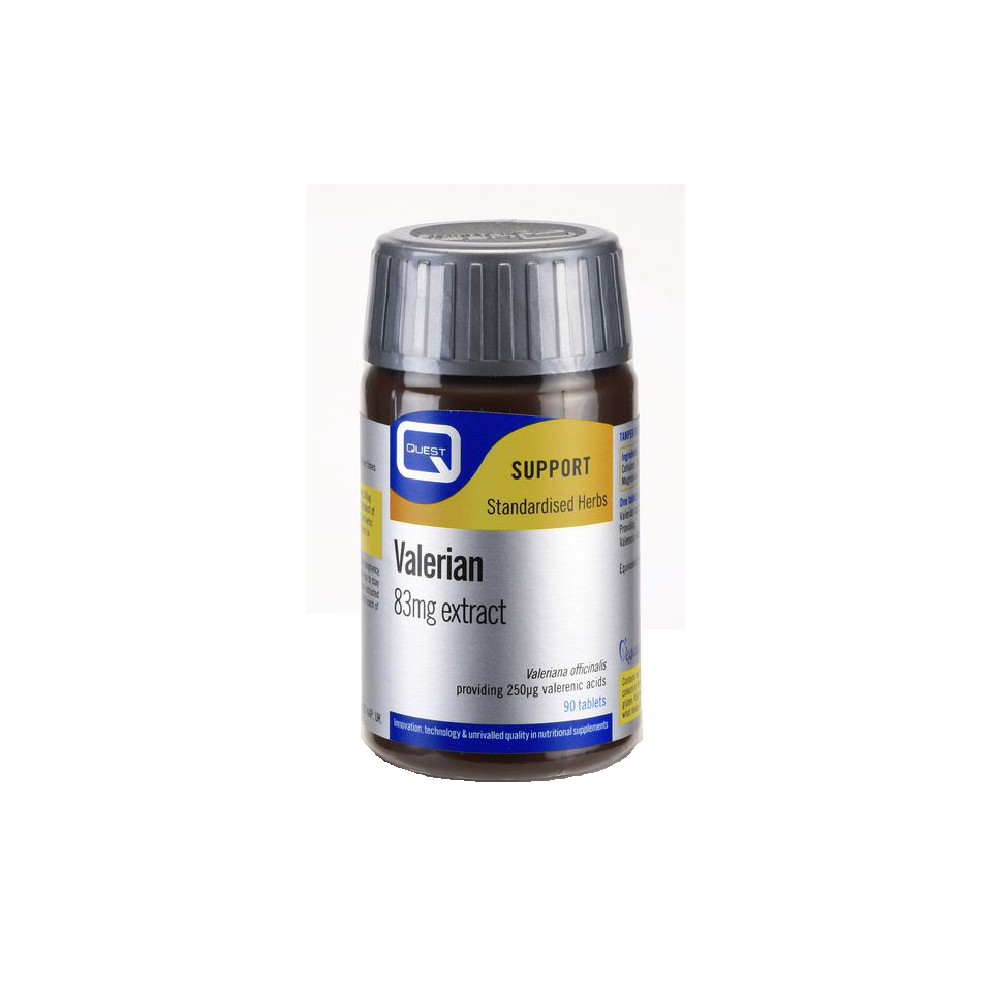 QUEST VALERIAN 83mg extract 90 tabs
