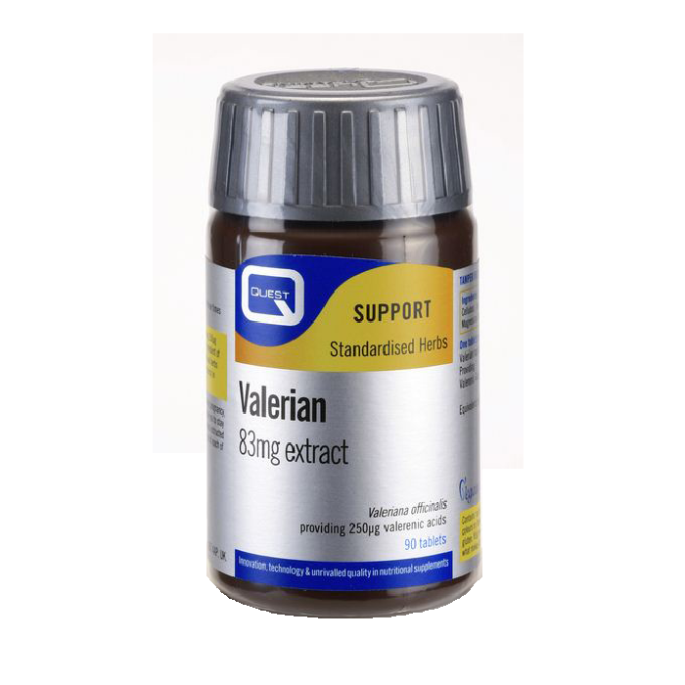 QUEST VALERIAN 83mg extract 90 tabs