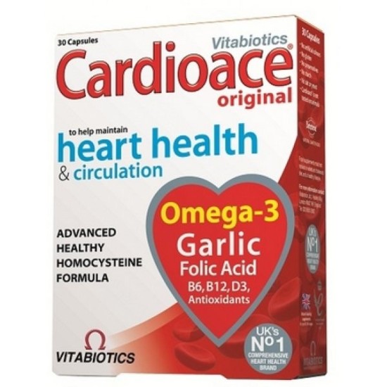 VITABIOTICS CARDIOACE  30 caps